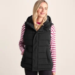 Wyness Womens Shower Resistant Insulated Jacket - Black