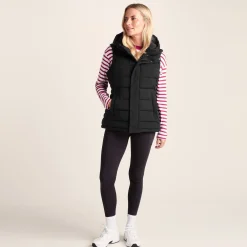 Wyness Womens Shower Resistant Insulated Jacket - Black