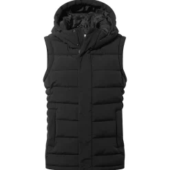 Wyness Womens Shower Resistant Insulated Jacket - Black