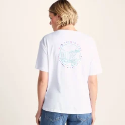 Yorkshire Womens 100% Cotton Supersoft Relaxed Fit T-Shirt - Optic White
