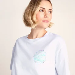 Yorkshire Womens 100% Cotton Supersoft Relaxed Fit T-Shirt - Optic White