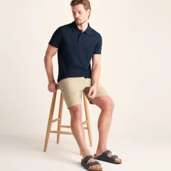 Zaden Mens Polo Shirt - Dark Indigo