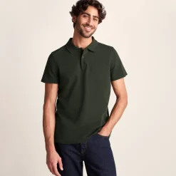 Zaden Mens Polo Shirt - Dark Olive Green
