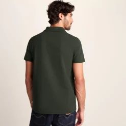 Zaden Mens Polo Shirt - Dark Olive Green