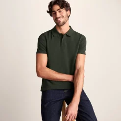 Zaden Mens Polo Shirt - Dark Olive Green
